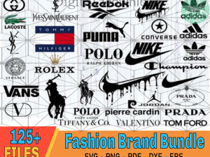 125+ Files Fashion Brand Bundle