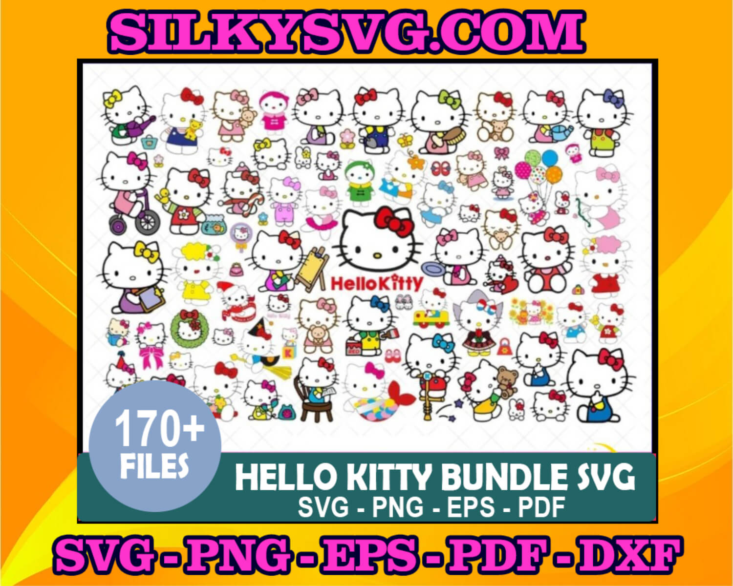 Hello Kitty Svg Archives - Tbsilkysvg.com